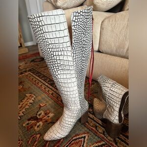 FREEBIRD zip-up leather boots